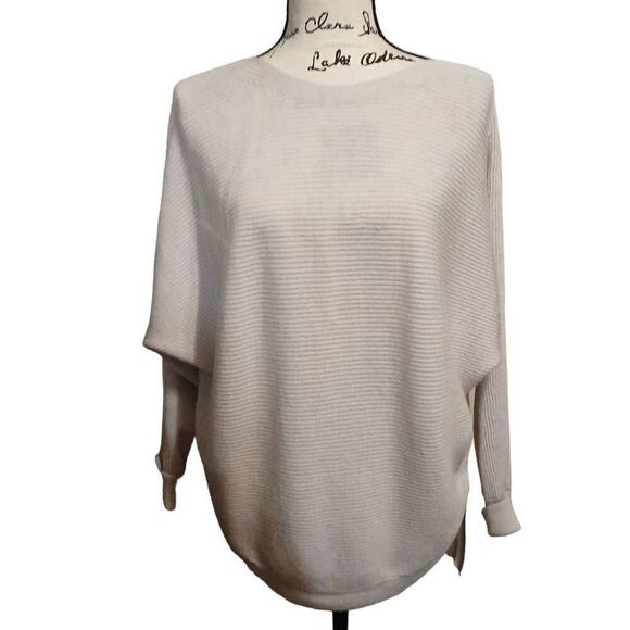 ALL SAINTS MERLINO WOOL BEIGE NATURAL KNIT SWEATER SMALL - Picture 11 of 12